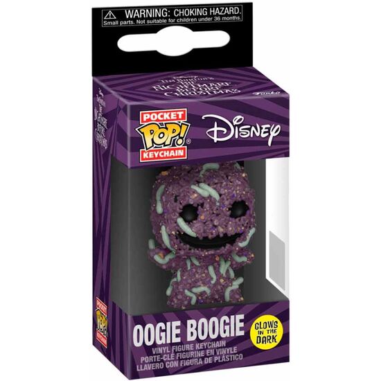 LLAVERO POCKET POP DISNEY PESADILLA ANTES DE NAVIDAD OOGIE BOOGIE image 0
