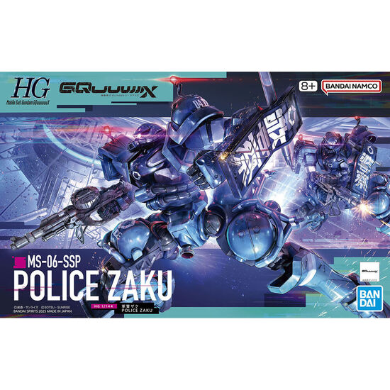 FIGURA POLICE ZAKU MOBILE SUIT GUNDAM GQUUUUUUX image 0