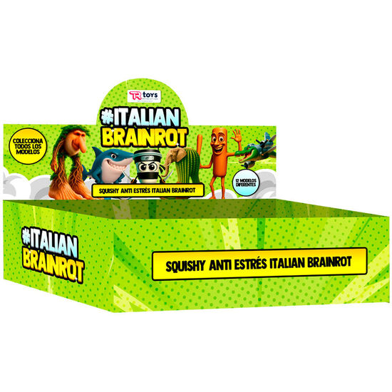 FIGURA SQUISHY ITALIAN BRAINROT 11CM SURTIDO image 1