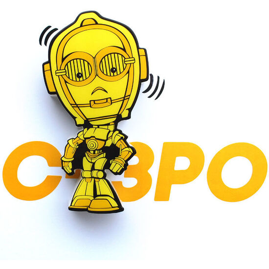 LAMPARA 3D LIGHT FX MINI C-3PO STAR WARS image 2