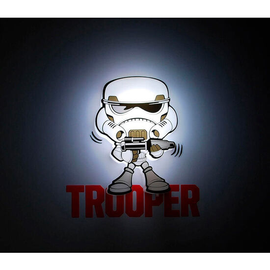 LAMPARA 3D LIGHT FX MINI STORM TROOPER STAR WARS image 0