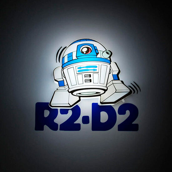 LAMPARA 3D LIGHT FX MINI R2-D2 STAR WARS image 0