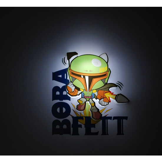 LAMPARA 3D LIGHT FX MINI BOBA FETT STAR WARS image 1