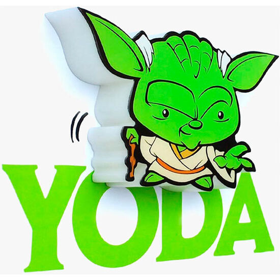 LAMPARA 3D LIGHT FX MINI YODA STAR WARS image 0