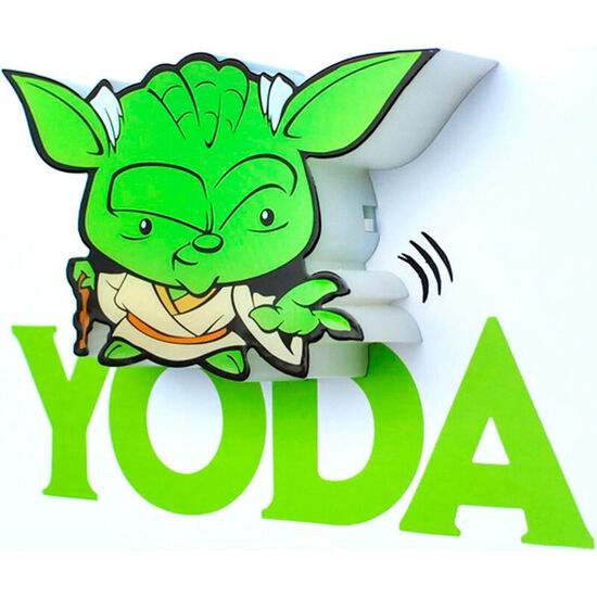 LAMPARA 3D LIGHT FX MINI YODA STAR WARS image 1