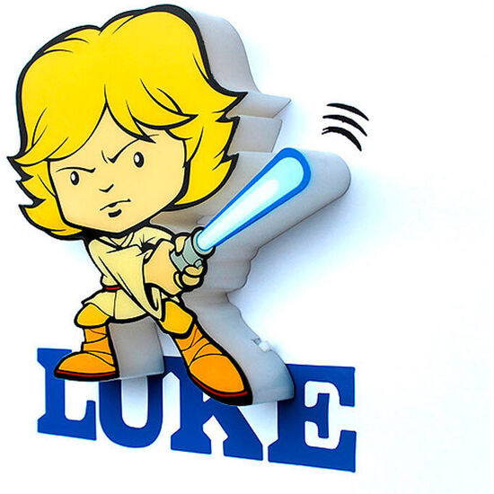 LAMPARA 3D LIGHT FX MINI LUKE SKYWALKER STAR WARS image 0