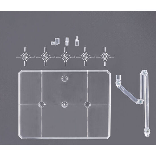 BASE EXHIBICION ACTION BASE 8 TRANSPARENTE image 1