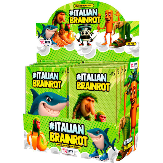 SOBRE CARTAS COLECCIONABLES ITALIAN BRAINROT SURTIDO image 0