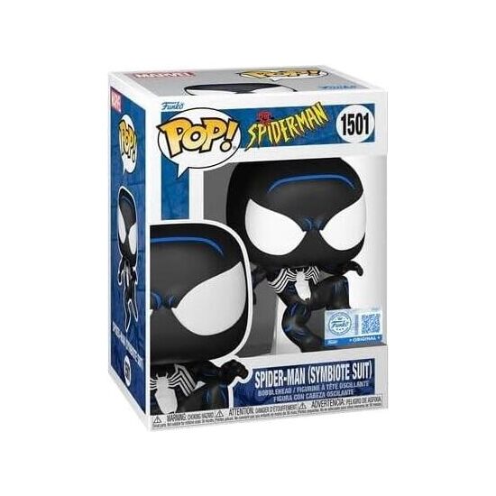 FIGURA POP MARVEL SPIDERMAN - SPIDER-MAN SYMBIOTE SUIT EXCLUSIVE image 0