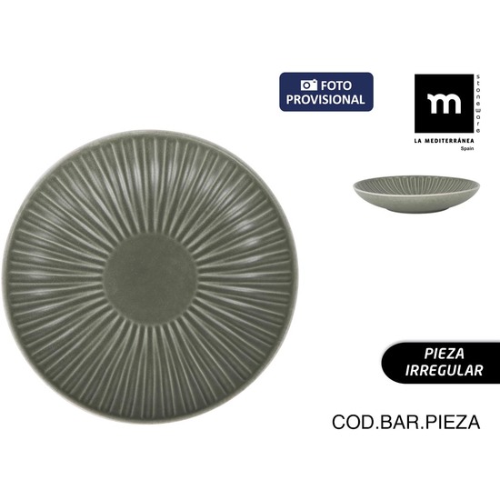 PLATO HONDO 21X4CM AISA MD image 0