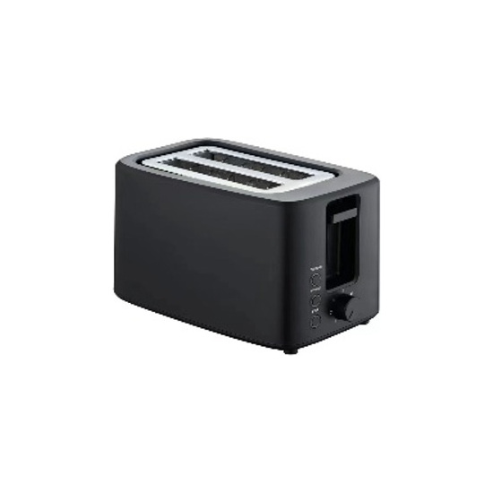 TOSTADORA NEGRA 2 RANURAS 700W BASIC HOME image 0