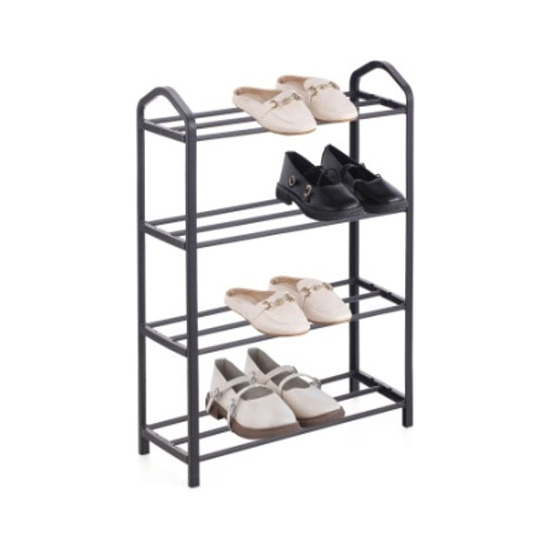 ZAPATERO METAL/PLASTICO 4 NIV.BLACK CONFORTIME image 0