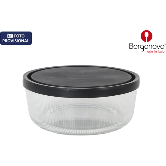 FIAMBRERA RED. 18.5CM C/TAPA IGLOO LINES image 0