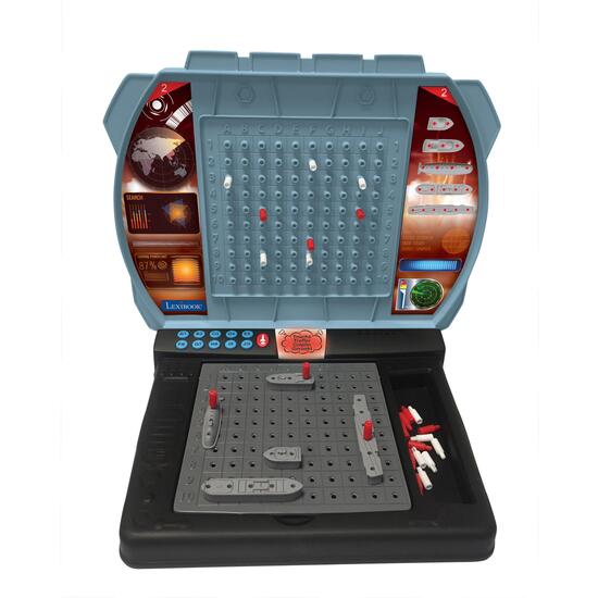 BATALLA NAVAL ELECTRÓNICA PARLANTE CON LUCES - 1 A 2 JUGADORES (FR/DE/IT/NL) image 1