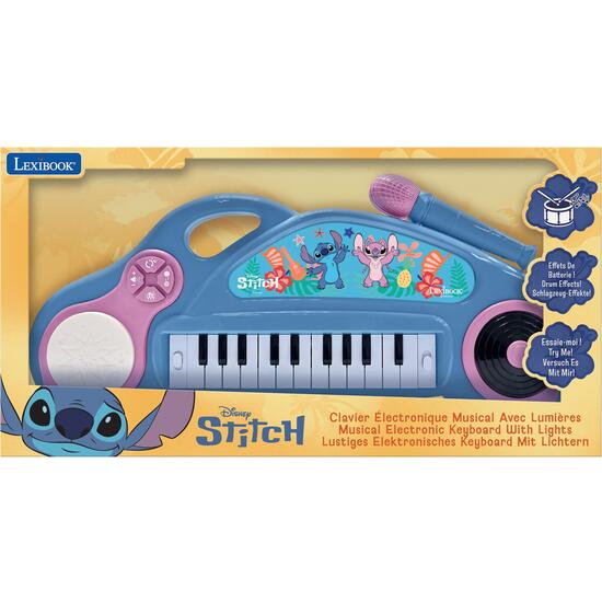 STITCH FUN TECLADO ELECTRÓNICO CON LUCES image 6