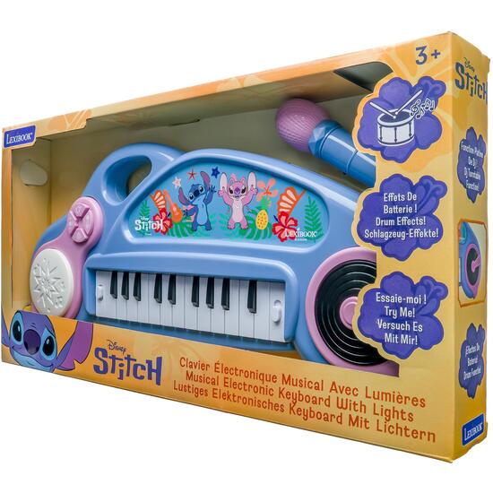 STITCH FUN TECLADO ELECTRÓNICO CON LUCES image 9