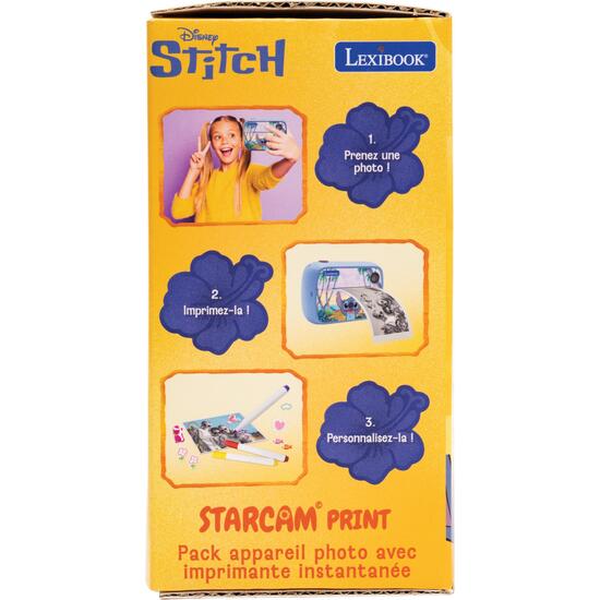 DISNEY STITCH STARCAM® PRINT, PAQUETE DE CÁMARA CON IMPRESORA INSTANTÁNEA, TARJETA SD Y KIT DE PERSONALIZACIÓN DE FOTOS image 8