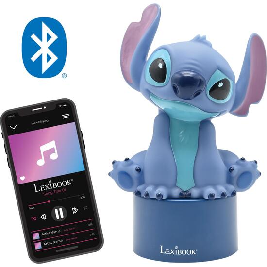 ALTAVOZ BLUETOOTH CON LUZ NOCTURNA STITCH image 3