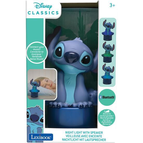 ALTAVOZ BLUETOOTH CON LUZ NOCTURNA STITCH image 6