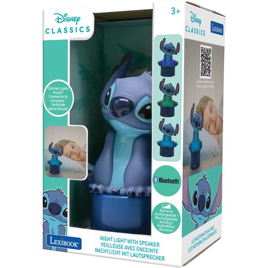 ALTAVOZ BLUETOOTH CON LUZ NOCTURNA STITCH image 9
