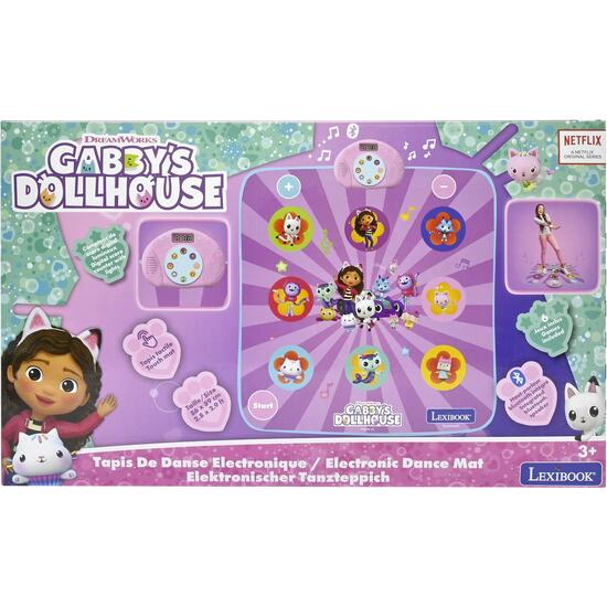ALFOMBRA DE BAILE ELECTRÓNICA, BLUETOOTH Y LUMINOSA GABBYS DOLLHOUSE CON 6 MODOS DE JUEGO image 6