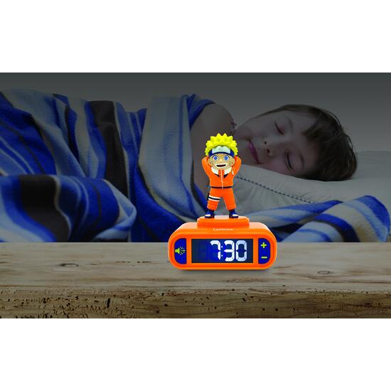 NARUTO LUZ NOCTURNA RELOJ DESPERTADOR CON SONIDOS image 5