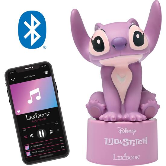 ALTAVOZ BLUETOOTH CON LUZ NOCTURNA ANGEL image 3