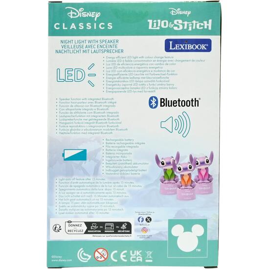 ALTAVOZ BLUETOOTH CON LUZ NOCTURNA ANGEL image 8