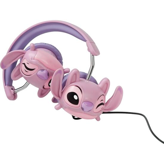 ANGEL DE DISNEY STITCH AURICULARES PLEGABLES CON CABLE Y LIMITACIÓN SEGURA DEL VOLUMEN image 2