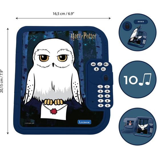 HEDWIGE SECRET SAFE CUADERNO ELECTRÓNICO image 3