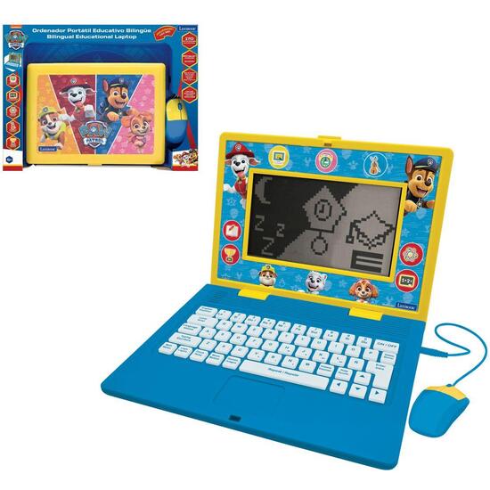PAW PATROL PORTÁTIL EDUCATIVO BILINGÜE CON 170 ACTIVIDADES (85 EN CADA IDIOMA) PANTALLA DE 6,7" ES/ES image 0