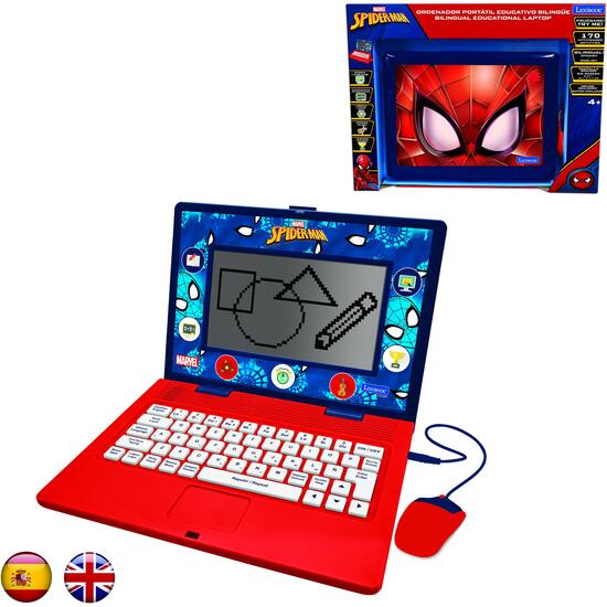 SPIDERMAN PORTÁTIL EDUCATIVO BILINGÜE CON 170 ACTIVIDADES (85 EN CADA IDIOMA) PANTALLA DE 6,7" ES/ES image 0