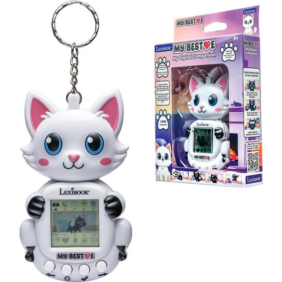 CONSOLA MY BEST-E® GIGAPETS® 2 CATS CON PANTALLA LCD Y ENGANCHE PARA LLAVERO image 0