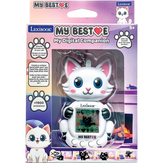 CONSOLA MY BEST-E® GIGAPETS® 2 CATS CON PANTALLA LCD Y ENGANCHE PARA LLAVERO image 6