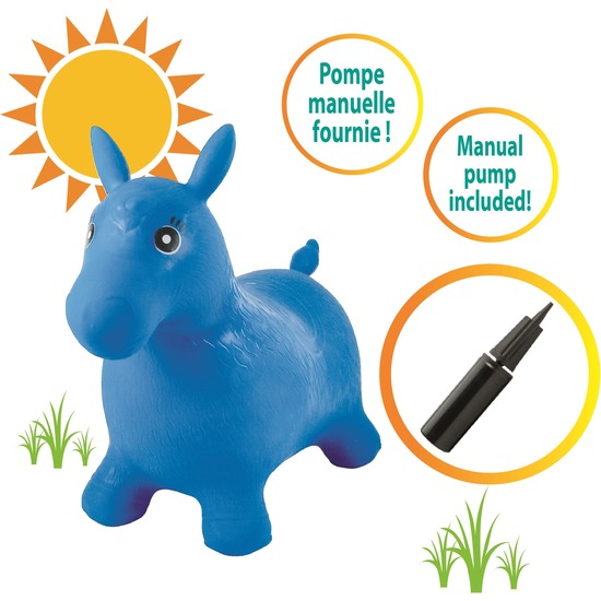 JUMPING PONEY HINCHABLE CON PELUCHE image 2