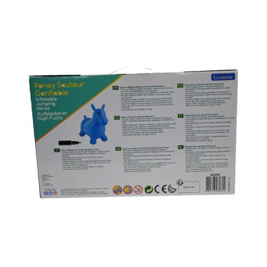 JUMPING PONEY HINCHABLE CON PELUCHE image 7