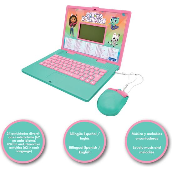 GABBYS DOLLHOUSE PORTÁTIL EDUCATIVO BILINGÜE CON 124 ACTIVIDADES (EN/ES) image 3