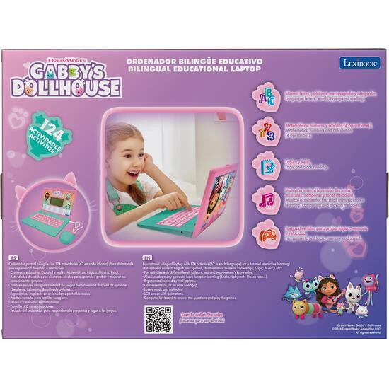 GABBYS DOLLHOUSE PORTÁTIL EDUCATIVO BILINGÜE CON 124 ACTIVIDADES (EN/ES) image 8