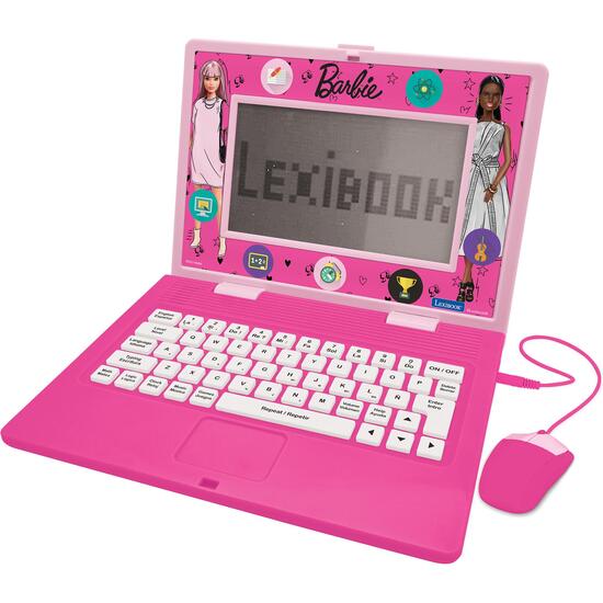 PORTÁTIL EDUCATIVO BILINGÜE BARBIE CON 170 ACTIVIDADES (EN/ES) image 1