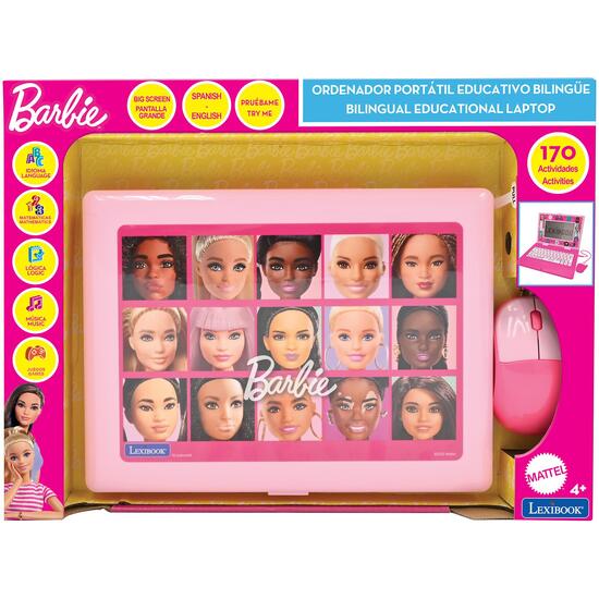 PORTÁTIL EDUCATIVO BILINGÜE BARBIE CON 170 ACTIVIDADES (EN/ES) image 6