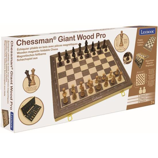 AJEDREZ MAGNÉTICO PLEGABLE DE MADERA image 9