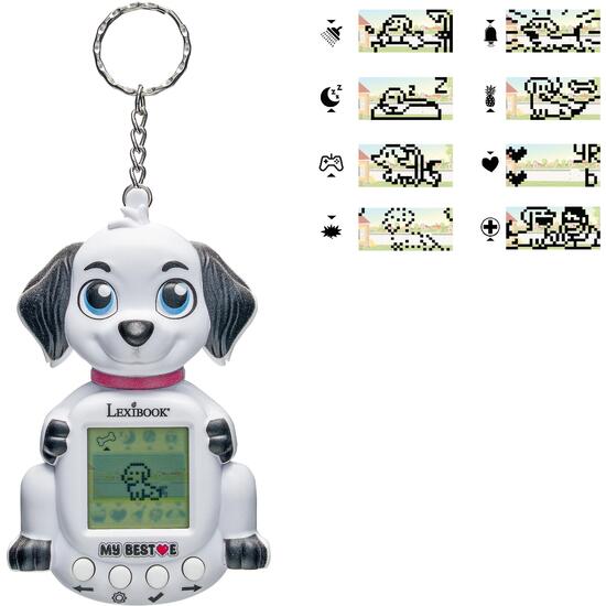CONSOLA MY BEST-E® GIGAPETS® PUPPY CON PANTALLA LCD Y ENGANCHE PARA LLAVERO image 2