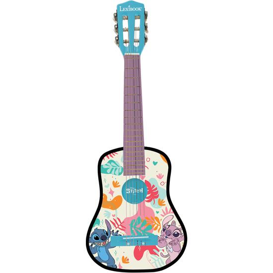 GUITARRA ACÚSTICA STITCH DE MADERA - 31/78 CM image 1