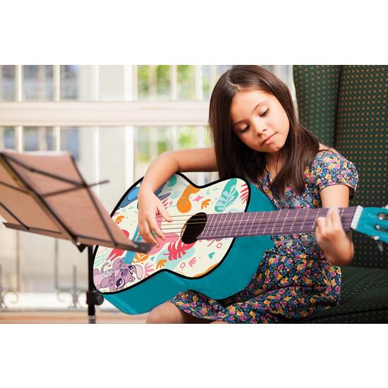 GUITARRA ACÚSTICA STITCH DE MADERA - 31/78 CM image 5