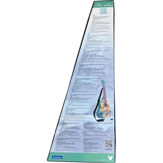 GUITARRA ACÚSTICA STITCH DE MADERA - 31/78 CM image 8