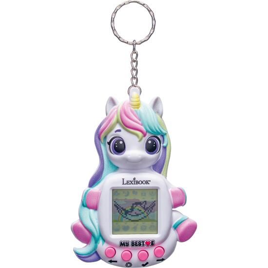 CONSOLA MY BEST-E® GIGAPETS® UNICORN CON PANTALLA LCD Y LLAVERO image 1