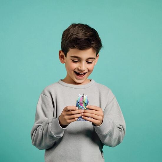 CONSOLA MY BEST-E® GIGAPETS® UNICORN CON PANTALLA LCD Y LLAVERO image 7