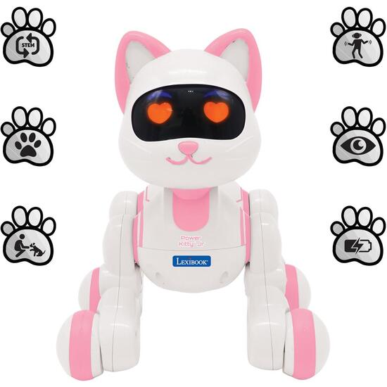 POWER KITTY® JUNIOR - MI GATO ROBÓTICO CON FUNCIONES DE PROGRAMACIÓN, BAILA, CAMINA, REPRODUCE MÚSICA INCL. MANDO A DISTANCIA. image 3