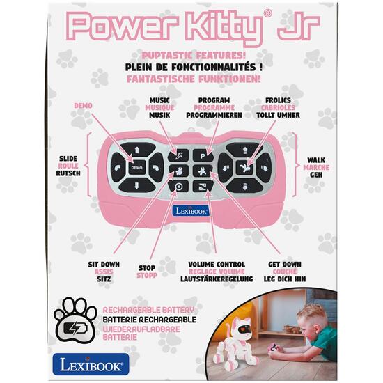 POWER KITTY® JUNIOR - MI GATO ROBÓTICO CON FUNCIONES DE PROGRAMACIÓN, BAILA, CAMINA, REPRODUCE MÚSICA INCL. MANDO A DISTANCIA. image 8