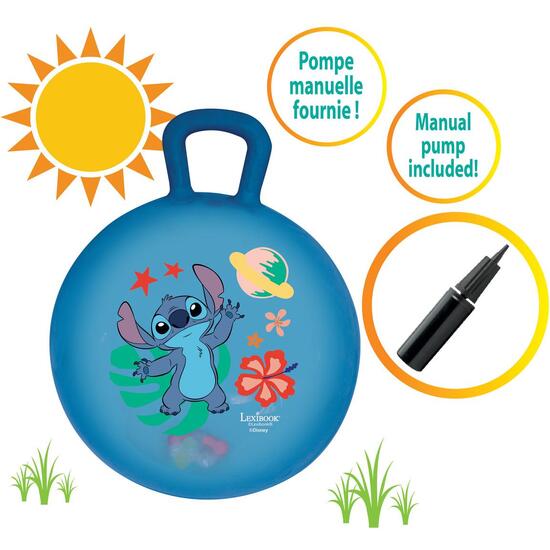 BOLA INFLABLE ELECTRÓNICA STITCH 18 / 45CM image 3